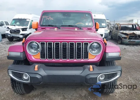 2024 Jeep Wrangler 4-Door Sahara 4X4 from USA, damaged, VIN 1C4PJXEG4RW330356